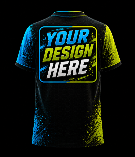 Custom T-Shirt – Upload Your Design (Upper Back Print)